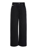 CK J D COL Jeans scuri wide leg worn GRIGIO SCURO