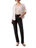 CK J D COL Jeans vita alta straight fit blu