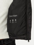 CK J D PRE Piumino trapuntato cropped leggero nero