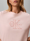 CK J D PRE T-shirt baby terry hero rosa