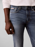 CK J U COL Jeans slim Higgs BLU MEDIO