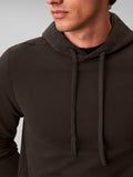 CK J U COL Felpa cappuccio 350terry badge nero