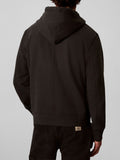 CK J U COL Felpa zip 350 sueded utility nero