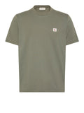 CK J U PRE T-shirt basic badge logo 30s jersey OLIVA