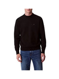 CK J U PRE Maglioncino girocollo basic relaxed fit nero