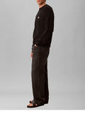 BARBOUR U Stivaletti beatles in pelle Slash 3193 NAVY
