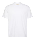 CK J U PRE T-shirt basic easy logo 30s jersey bianco