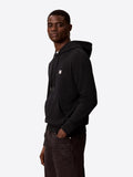 CK J U PRE Felpa con cappuccio 350 terry woven label nero