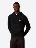 CK J U PRE Felpa con cappuccio 350 terry woven label nero