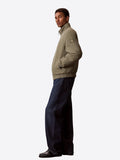 CK J U PRE Giubbino tecnico padded nylon harrington OLIVA