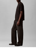 CK J U PRE T-shirt ricamo logo nero