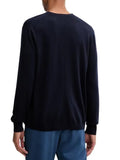 CK U COL Maglioncino girocollo lana merino nero