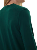 CK U COL Maglioncino girocollo lana merino nero