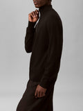CK U COL Cardigan full zip in lana merino nero