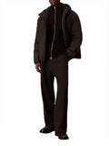 CK U COL Cardigan full zip in lana merino nero