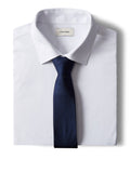 CK U PRE Cravatta in seta Victor micro geo NAVY