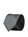 CK U PRE Cravatta severn textured solid grigio