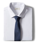 CK U PRE Cravatta severn textured solid NAVY