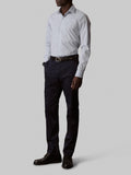 CK U PRE Camicia in popeline di cotone slim essential cielo