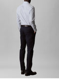 CK U PRE Camicia in popeline di cotone slim essential cielo