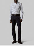 CK U PRE Camicia in popeline di cotone slim essential cielo