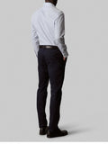 CK U PRE Camicia in popeline di cotone slim essential cielo