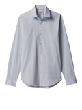 CK U PRE Camicia in popeline di cotone slim essential cielo