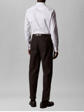 CK U PRE Camicia slim fit stretch in cotone B.CO/BLU