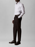 CK U PRE Camicia slim fit stretch in cotone B.CO/BLU