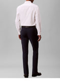 CK U PRE Pantaloni trop in misto lana slim INCHIOSTRO