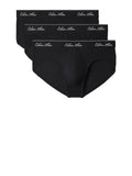 CK U.WEAR U Slip pacco da tre hip brief logo Calvin klein nero
