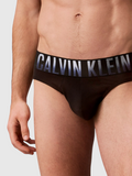 CK U.WEAR U Slip hip brief logo sfumato pacco da 3 nero