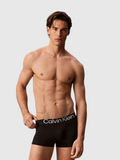 CK U.WEAR U Boxer trunk pacco da 3 nero