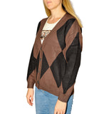 CLERY+R L-K Cardigana rombi MORO