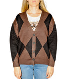 CLERY+R L-K Cardigana rombi MORO