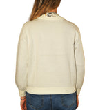 CLERY+R MT Maglioncino girocollo con bassotto bianco