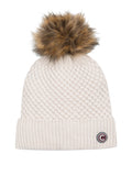 COLMAR OR. D Cappello a grana di riso con pon pon bianco
