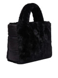 COLMAR OR. D Borsa di pelo e trapuntata small nero