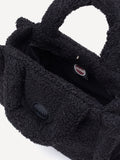 COLMAR OR. D Borsa teddy nero