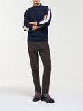 COLMAR OR. U Pullover girocollo con banda blu
