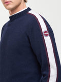 COLMAR OR. U Pullover girocollo con banda blu