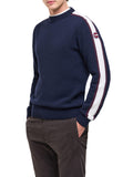 COLMAR OR. U Pullover girocollo con banda blu