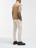 COLMAR OR. U Pullover mezza zip heritage cammello