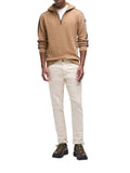 COLMAR OR. U Pullover mezza zip heritage cammello