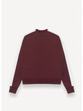 COLMAR OR. U Felpa girocollo con banda laterale e patch logo BORDEAUX