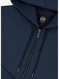 COLMAR OR. U Felpa zip e cappuccio basic blu