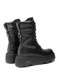 CULT D Stivaletti stringati platform nero