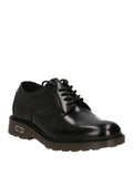 CULT U Scarpe ozzy 412 stringate in vitello spazzolato nero