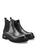CULT U Stivaletti beatles in pelle Slash 3193 nero