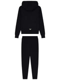 EA7 D Tuta felpa e pantalone NERO/ARGENTO